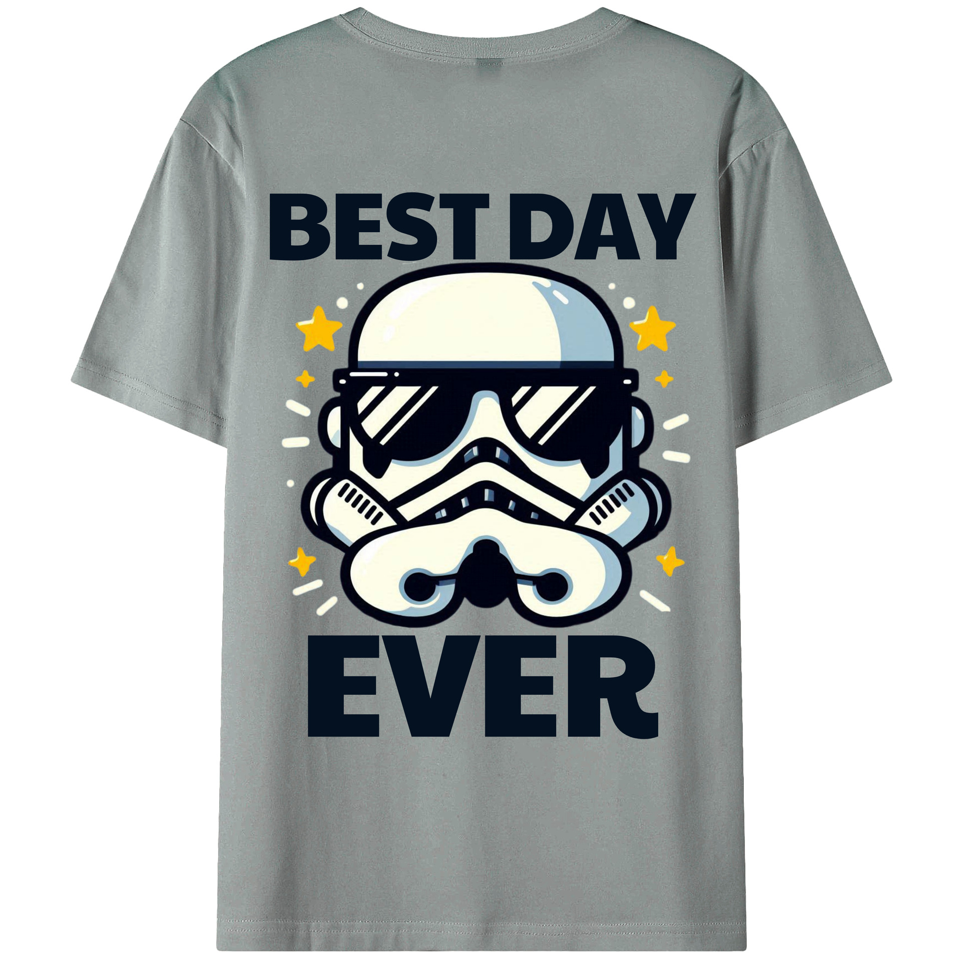 （画像用） スター・ウォーズ Star Wars 綿100％ メンズ半袖Tシャツ（バックプリント） 通気性